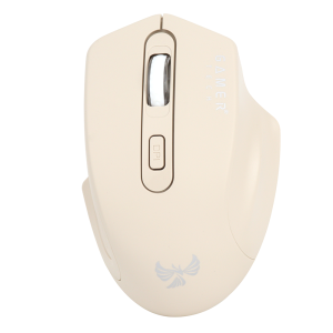 MOUSE INALÁMBRICO 2.4 AMARILLO