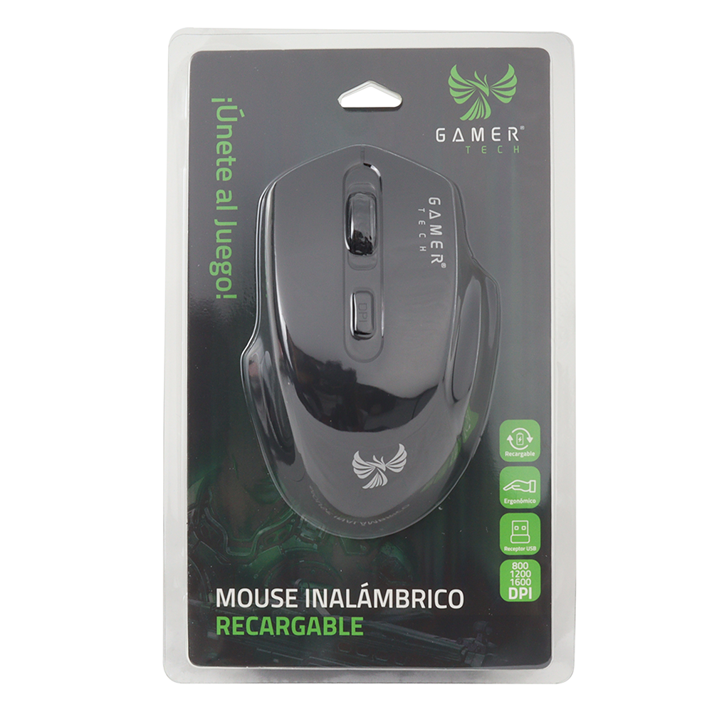 MOUSE INALÁMBRICO 2.4 NEGRO - Image 7