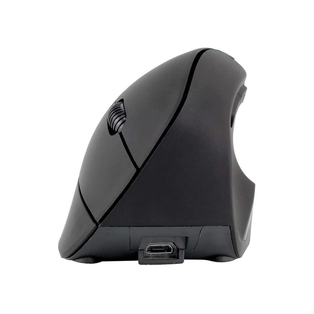 MOUSE VERTICAL INALAM. RECARGABLE BLACK - Image 3
