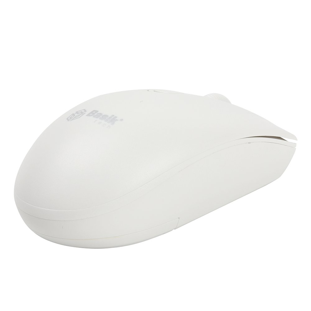 MOUSE INALÁMBRICO BASIK TECH BLANCO - Image 2