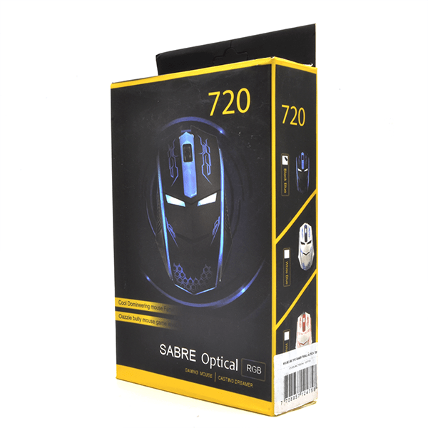 MOUSE USB TIPO GAMER TRIBAL - Image 4