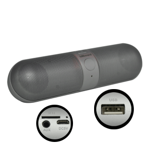 PARLANTE BLUETOOTH ALTAVOZ COLOR PLATA 784