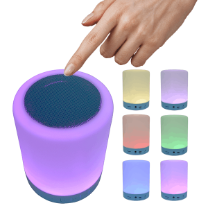 PARLANTE CON LAMPARA LED