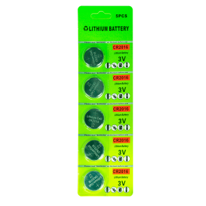 PILA CR2016 3V SET X5