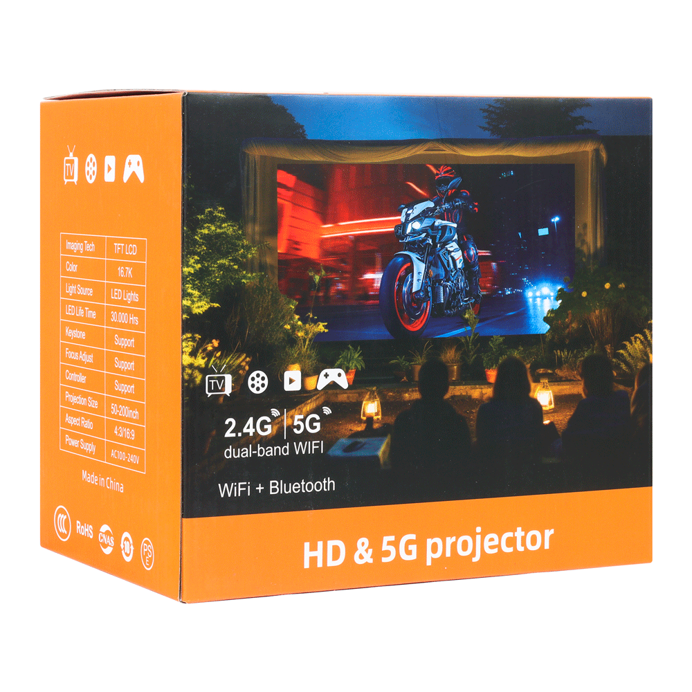 PROYECTOR ANDROID CUBO 4K 16G - Image 6