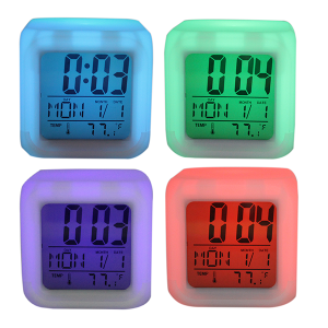 RELOJ LED DE COLORES