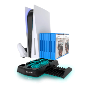 SOPORTE CARGA REFRIGERADO PS5 EDICIÓN DIGITAL/ULTRA HD