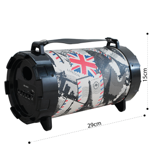 SPEAKER BLUETOOTH BARRIL L