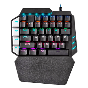 TECLADO GAMER UNA MANO RGB