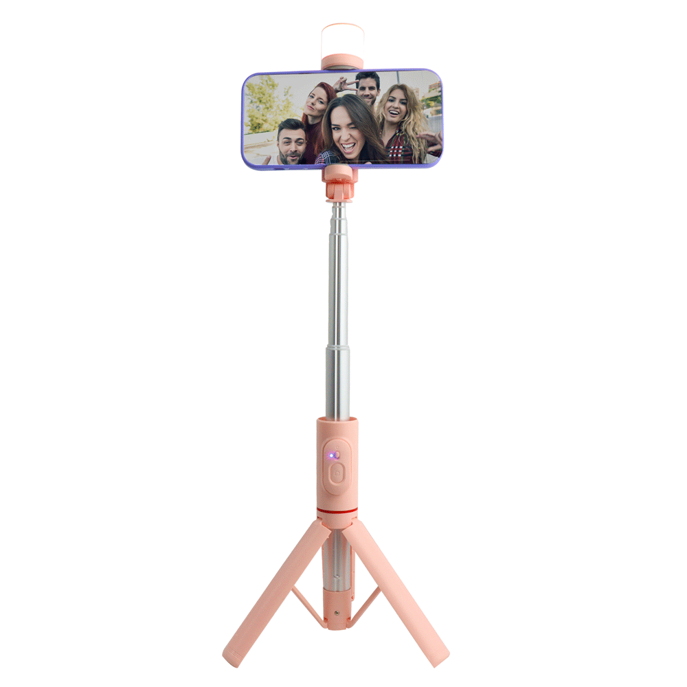 TRÍPODE BLUETOOTH CON LUZ Q-12S - Image 2