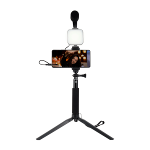 TRIPODE BLUETOOTH CON LUZ Y MICROFONO -