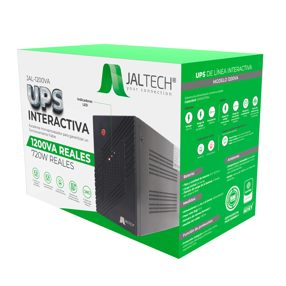 UPS INTERACTIVA 1200VA - Image 5