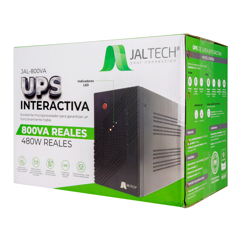 UPS INTERACTIVA 800VA - Image 6